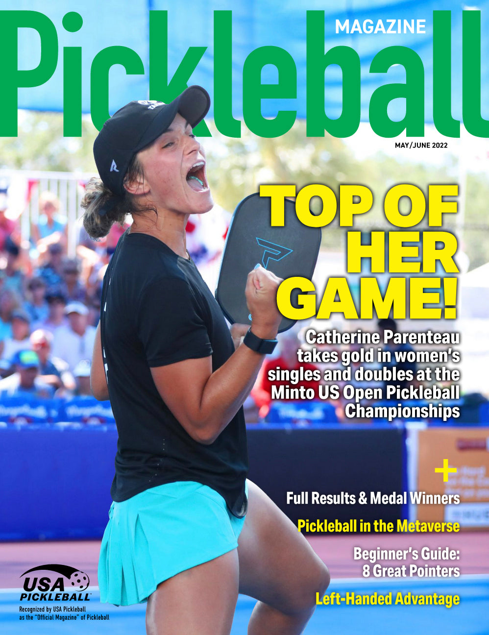 Pickleball Magazine May/June 2022 Issue Rhino Pickleball