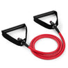 XP Resistance Tubing with PVC Handles Series Medium Red RHINO Fitness __label:NEW! fitness physical therapy resistance Training tubing