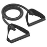XP Resistance Tubing with PVC Handles Series Extra-Heavy Black RHINO Fitness __label:NEW! fitness physical therapy resistance Training tubing
