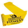 RHINO Fitness® Flat Exercise Band Series 6 lb, Light Medium, Yellow RHINO Fitness Agility fitness indoor outdoor physical therapy Resistance Training