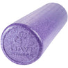 High-Density Foam Roller 12" Solid Purple Day 1 Fitness