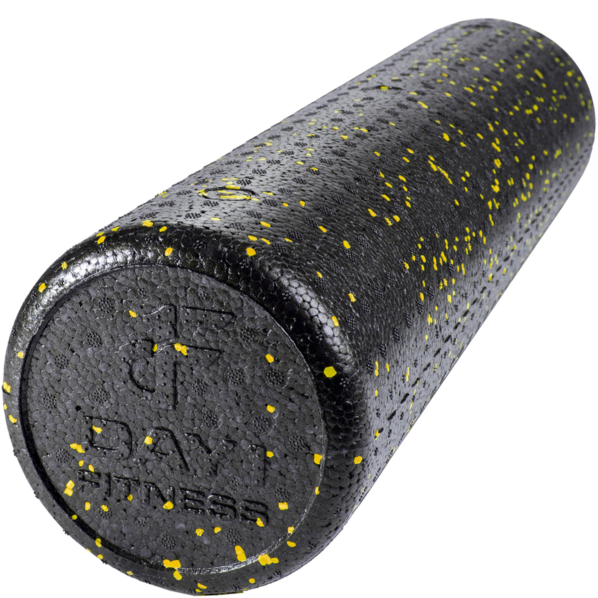 High-Density Foam Roller 24" Speckled Yellow Day 1 Fitness