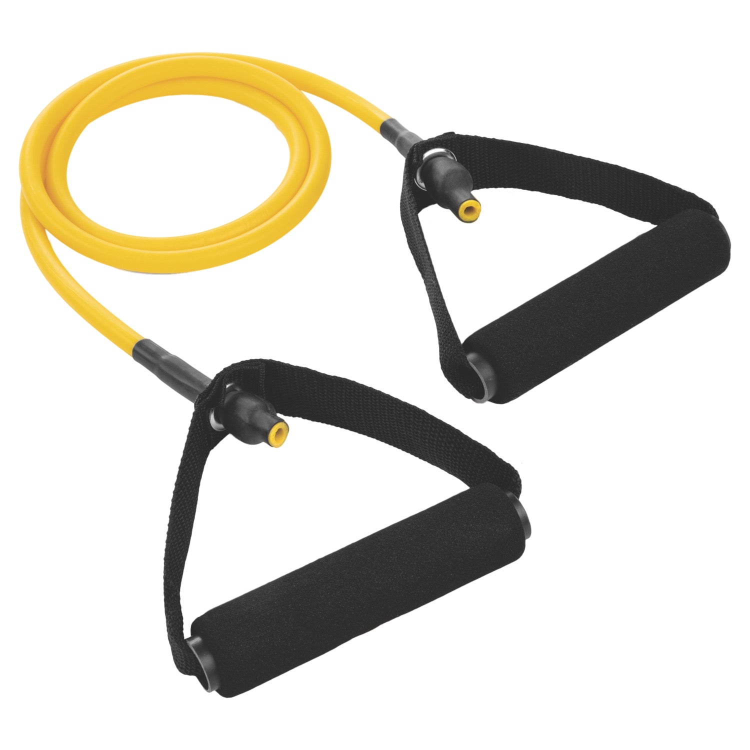 XF Resistance Tubing with Foam Handles Series RHINO Fitness __label:NEW! Fitness Physical Therapy Resistance Training Tubing