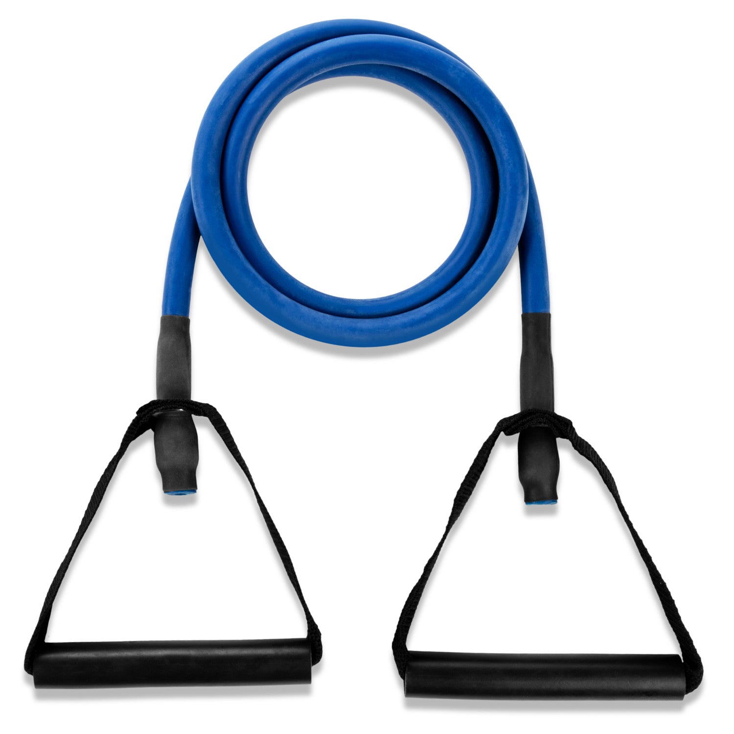 XP Resistance Tubing with PVC Handles Series Heavy / Blue RHINO Fitness __label:NEW! fitness physical therapy resistance Training tubing
