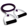 XT Resistance Tubing Series 20 lbs, Light, Purple RHINO Fitness Fitness Foam Physical Therapy Resistance Training Tubing