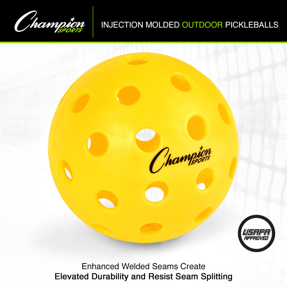The Acme Fleet, Set of Six Outdoor USAPA Pickleballs Rhino Pickleball __label:USA Pickleball Approved acme balls outdoor pickleballs set