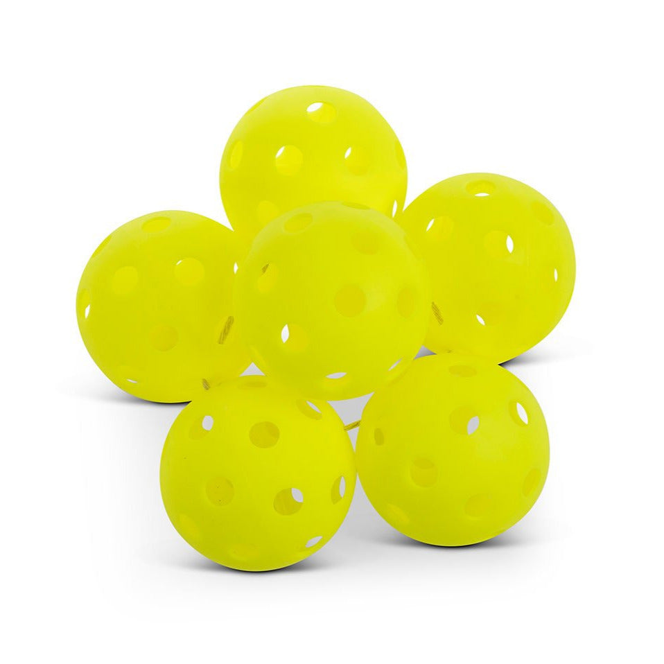 Storm Series, Set of Six Indoor Pickleballs Rhino Pickleball balls indoor pickleballs set storm