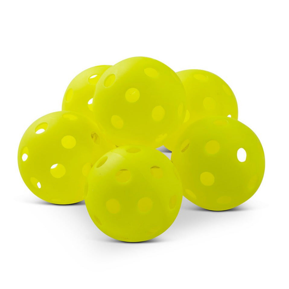 Storm Series, Set of Six Indoor Pickleballs Rhino Pickleball balls indoor pickleballs set storm