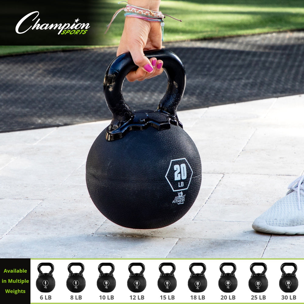 RHINO Fitness® Kettlebell Series RHINO __label:NEW! fitness indoor kettlebell physical therapy