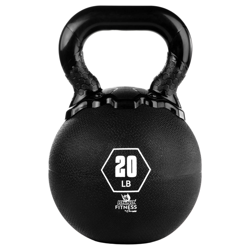 RHINO Fitness® Kettlebell Series 20 lb RHINO __label:NEW! fitness indoor kettlebell physical therapy