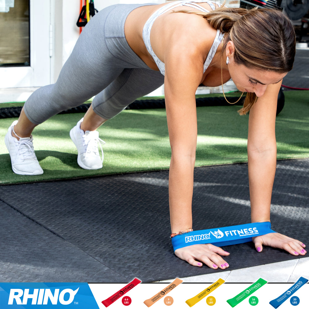 RHINO Fitness® Resistance Loop Series RHINO band fitness loop physical therapy resistance