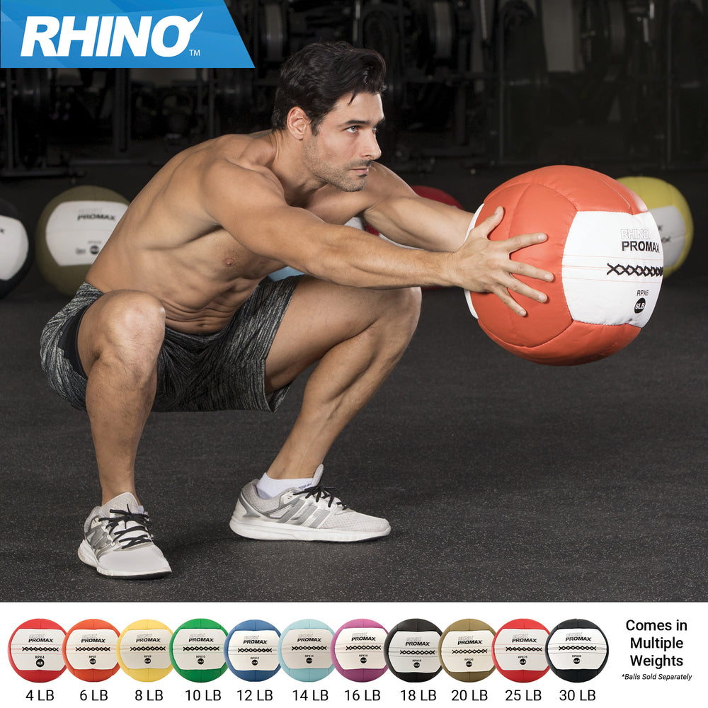 RHINO Fitness® ProMax Medicine Ball Series RHINO fitness indoor medicine ball physical therapy