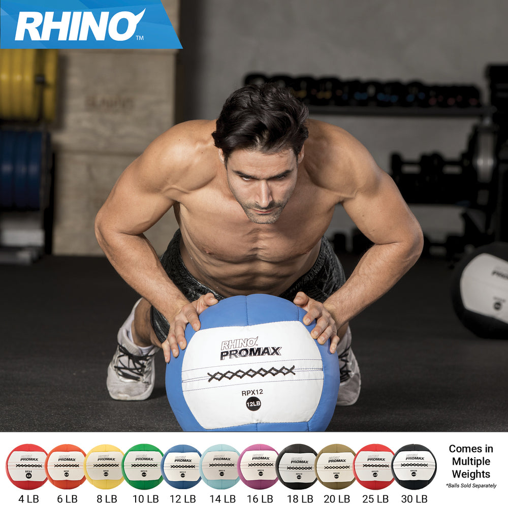 RHINO Fitness® ProMax Medicine Ball Series RHINO fitness indoor medicine ball physical therapy