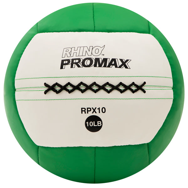 RHINO Fitness® ProMax Medicine Ball Series 10 lb, Green RHINO fitness indoor medicine ball physical therapy