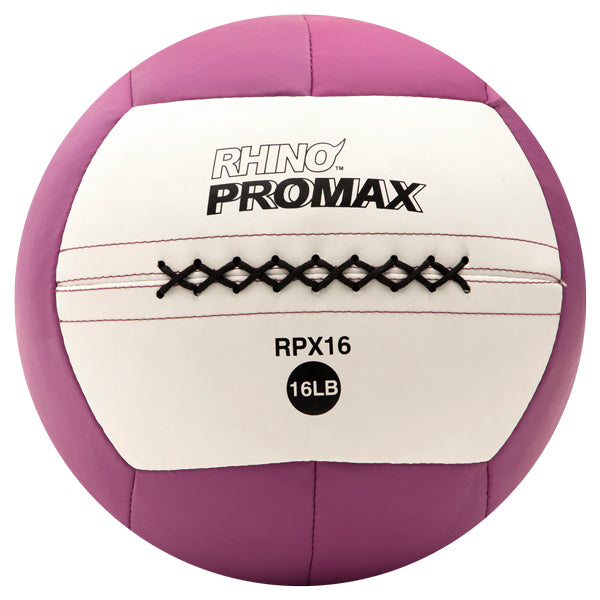 RHINO Fitness® ProMax Medicine Ball Series 16 lb, Purple RHINO fitness indoor medicine ball physical therapy