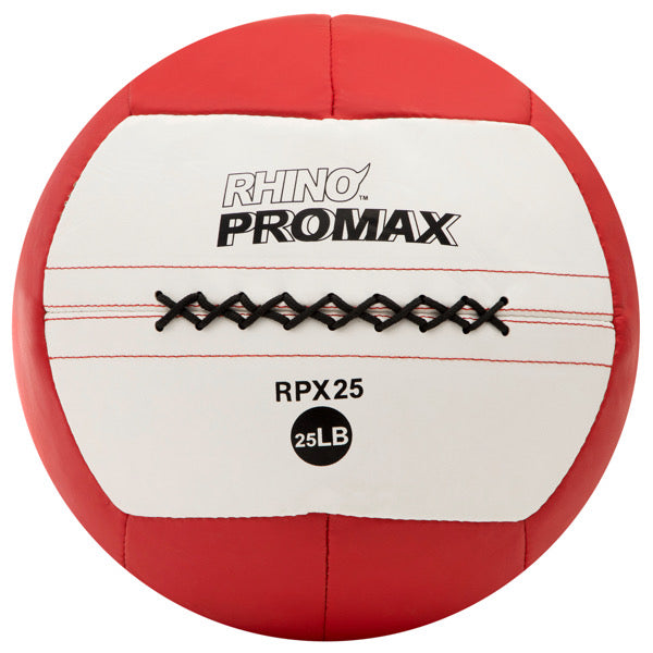 RHINO Fitness® ProMax Medicine Ball Series 25 lb, Red RHINO fitness indoor medicine ball physical therapy