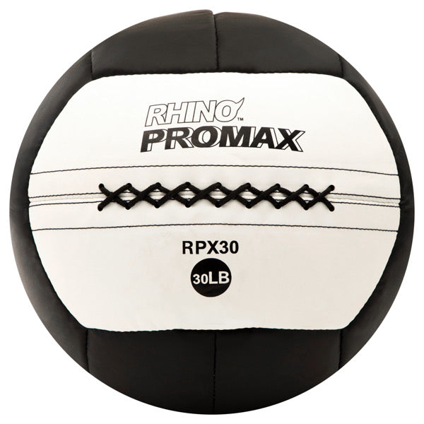 RHINO Fitness® ProMax Medicine Ball Series 30 lb, Black RHINO Fitness fitness indoor medicine ball physical therapy