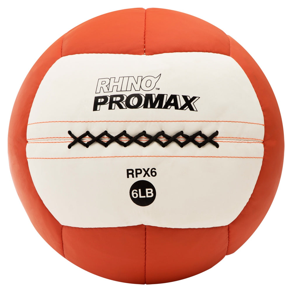 RHINO Fitness® ProMax Medicine Ball Series 6 lb, Orange RHINO fitness indoor medicine ball physical therapy