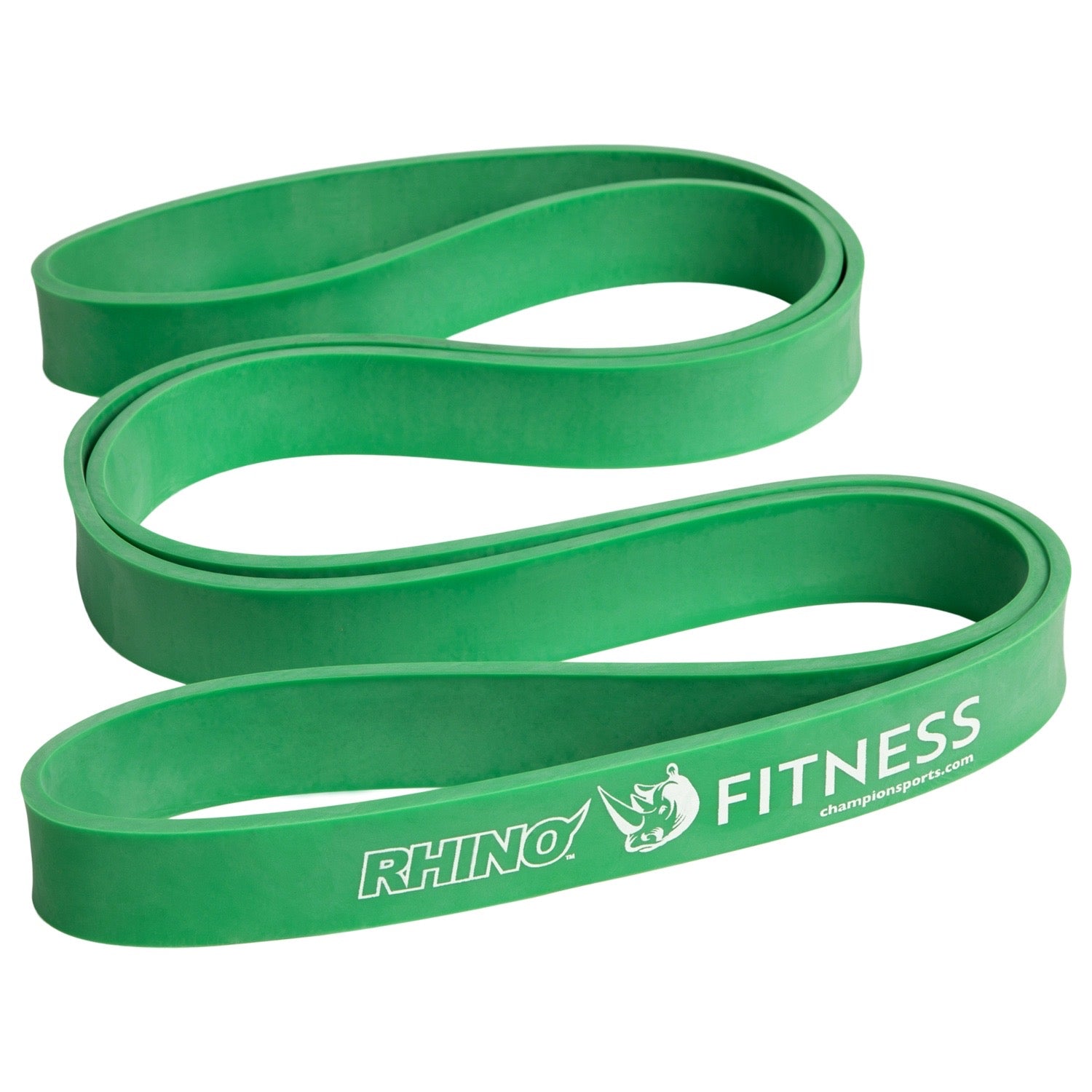 RHINO Fitness® Stretch Resistance-Training Band Series Medium, 10-45 lbs, Green RHINO Fitness fitness