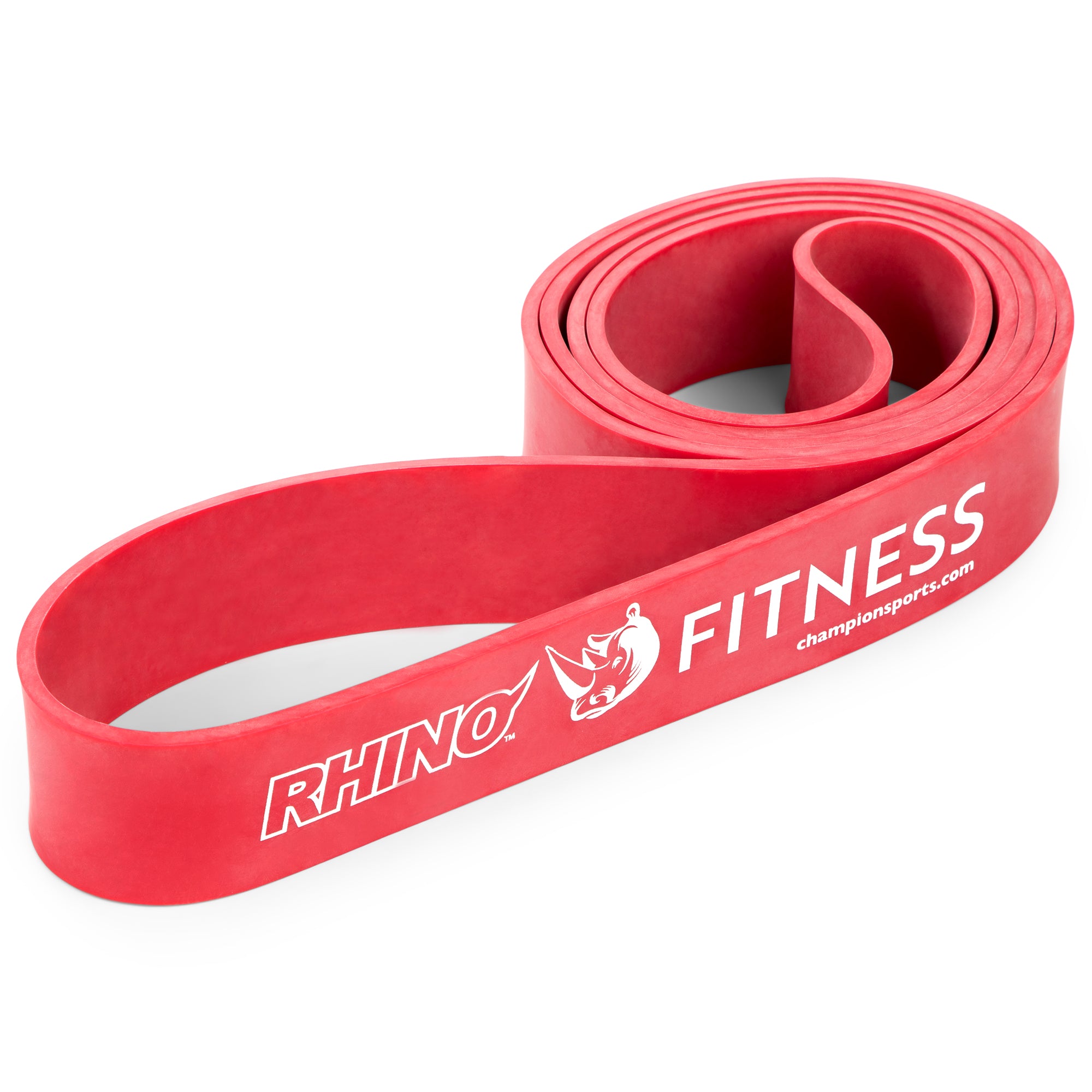 RHINO Fitness® Stretch Resistance-Training Band Series Heavy, 50-90 lbs, Red RHINO Fitness fitness
