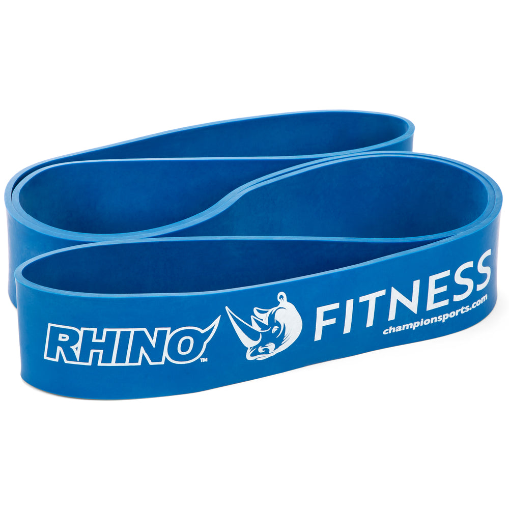 RHINO Fitness® Stretch Resistance-Training Band Series Extra-Heavy, 75-100 lbs, Blue RHINO fitness