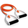 XT Resistance Tubing Series 50 lbs, Medium, Orange RHINO Fitness Fitness Foam Physical Therapy Resistance Training Tubing