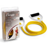 XT Resistance Tubing Series 70 lbs, Medium-Heavy, Yellow RHINO Fitness Fitness Foam Physical Therapy Resistance Training Tubing